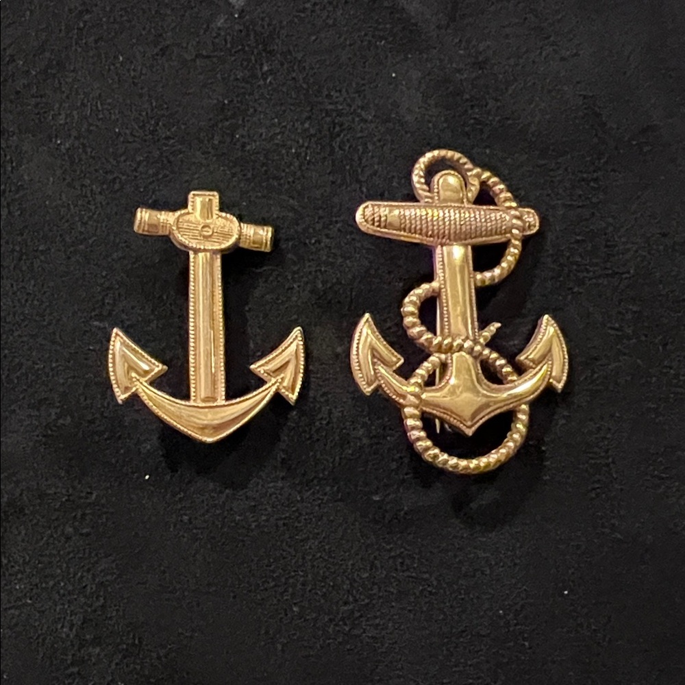 U.S. Navy 10k gf Simon anchor pins